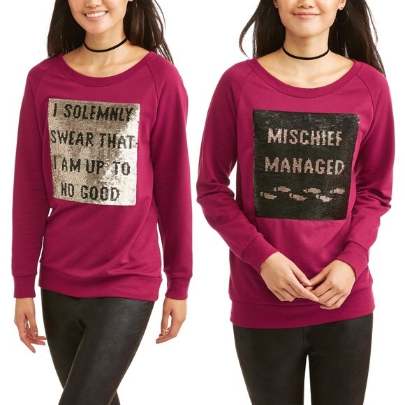 Warner Bros. Tops - NWT Harry Potter Sequin Long sleeve Warner Bro.
